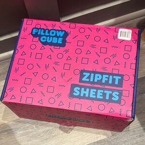 Pillow Cube ZipFit Sheets Cali king size